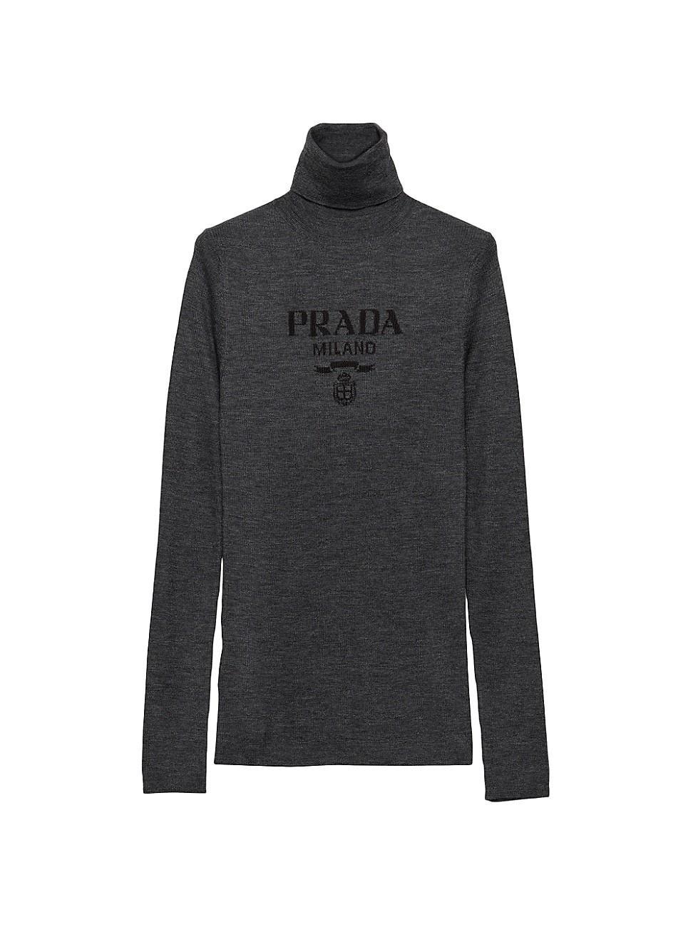 Womens Superfine Wool Turtleneck Sweater Product Image