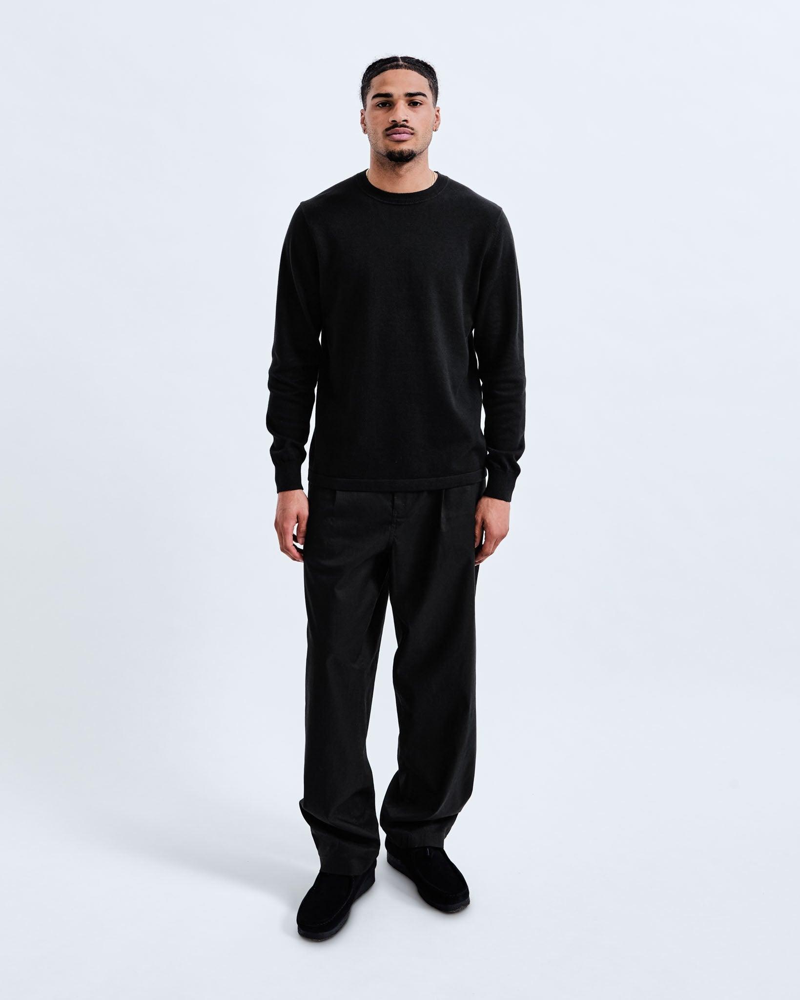 Cotton Linen Regatta Crewneck Male Product Image