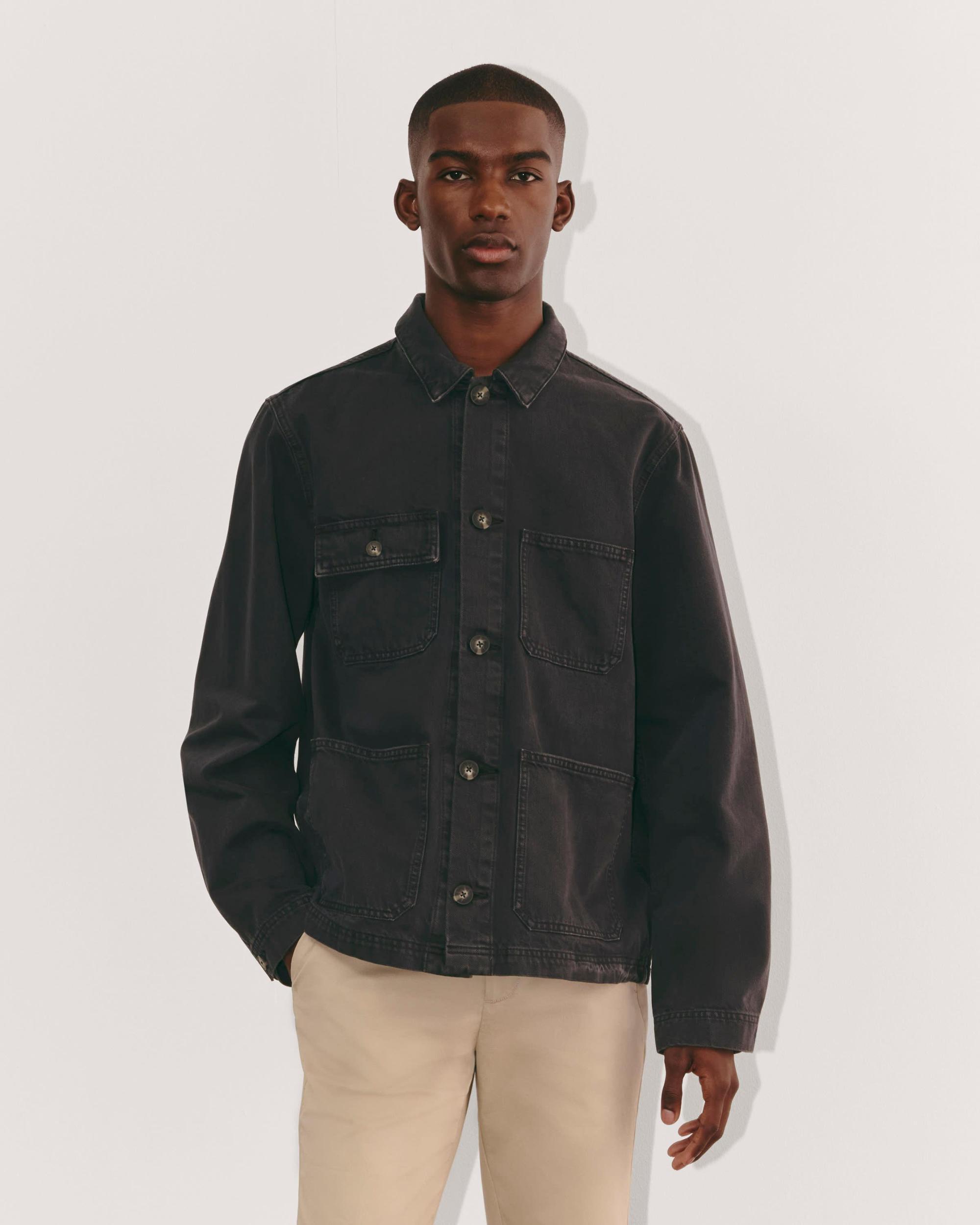 Mens Denim Utility Jacket by Everlane Product Image