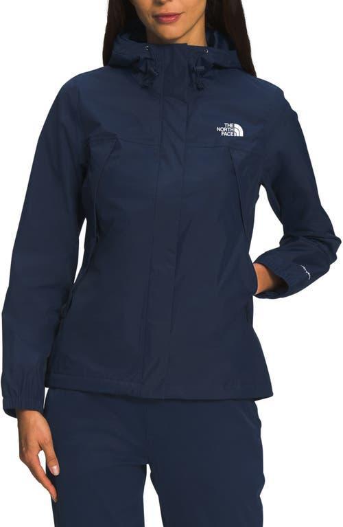 The North Face Antora Jacket (Smoked Pearl) Women's Clothing Product Image