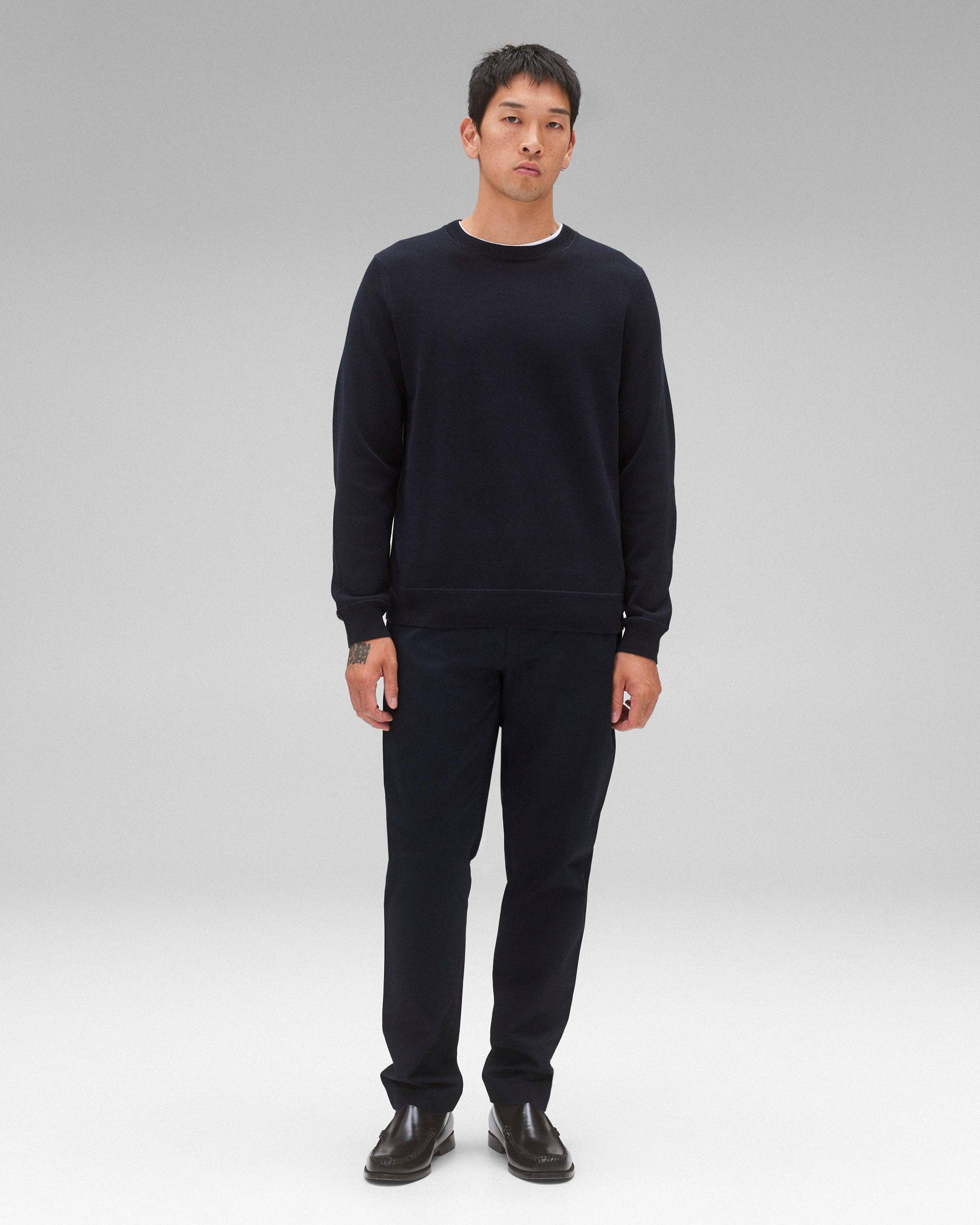 Supima Pique Ace Crewneck Male Product Image