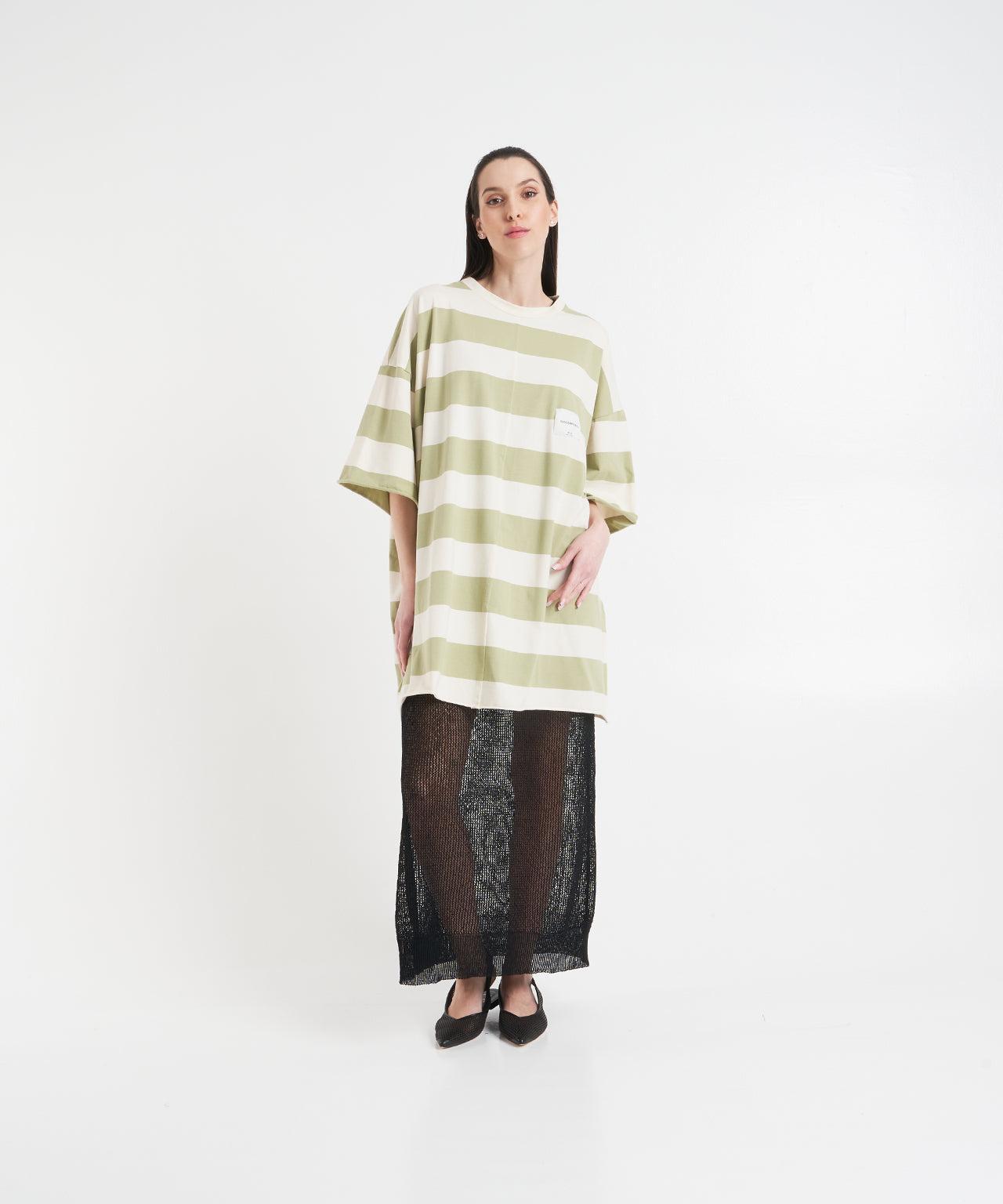 Oversize striped T-shirt Product Image