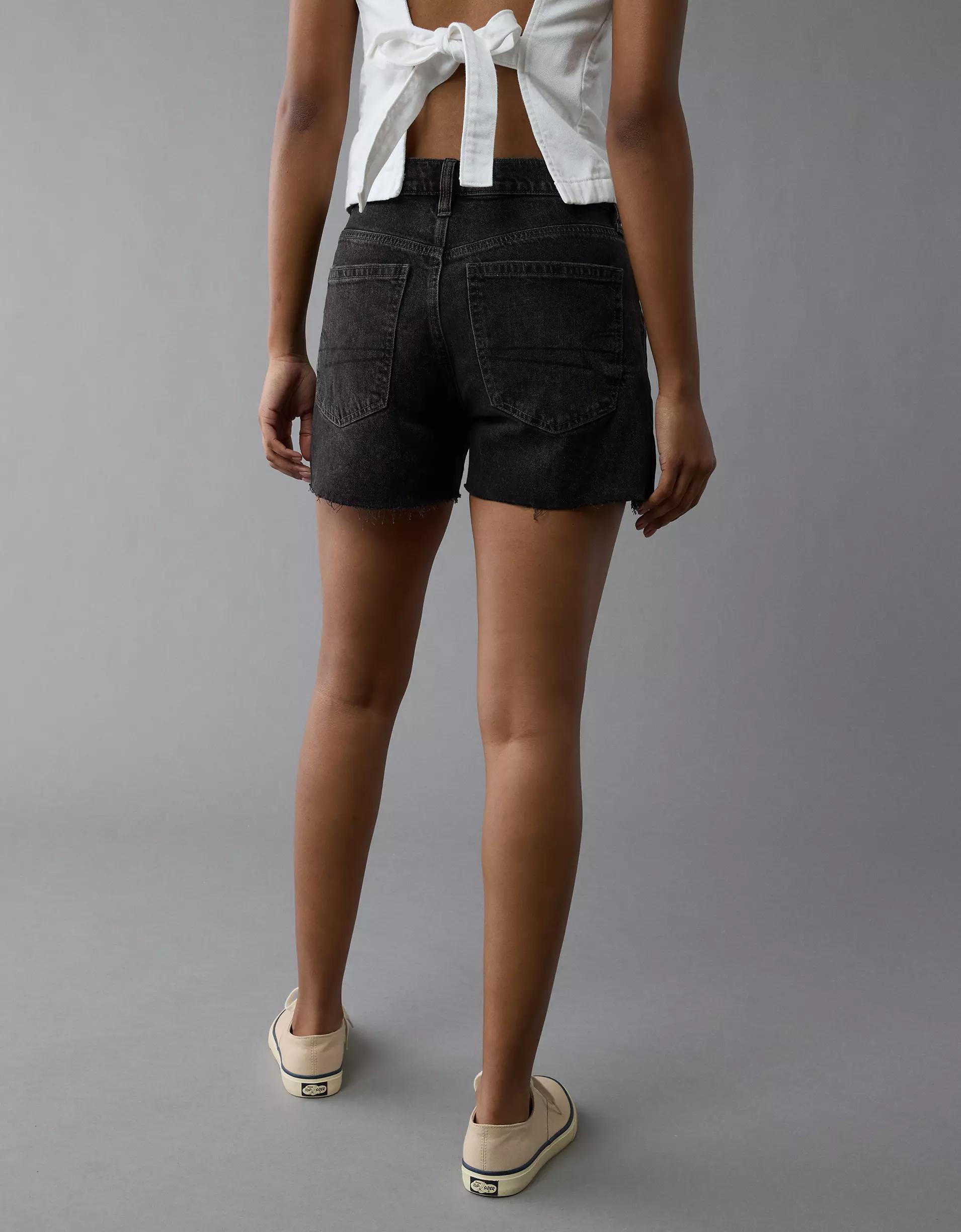 AE Stretch Low-Rise Ex-Boyfriend Denim Short Product Image