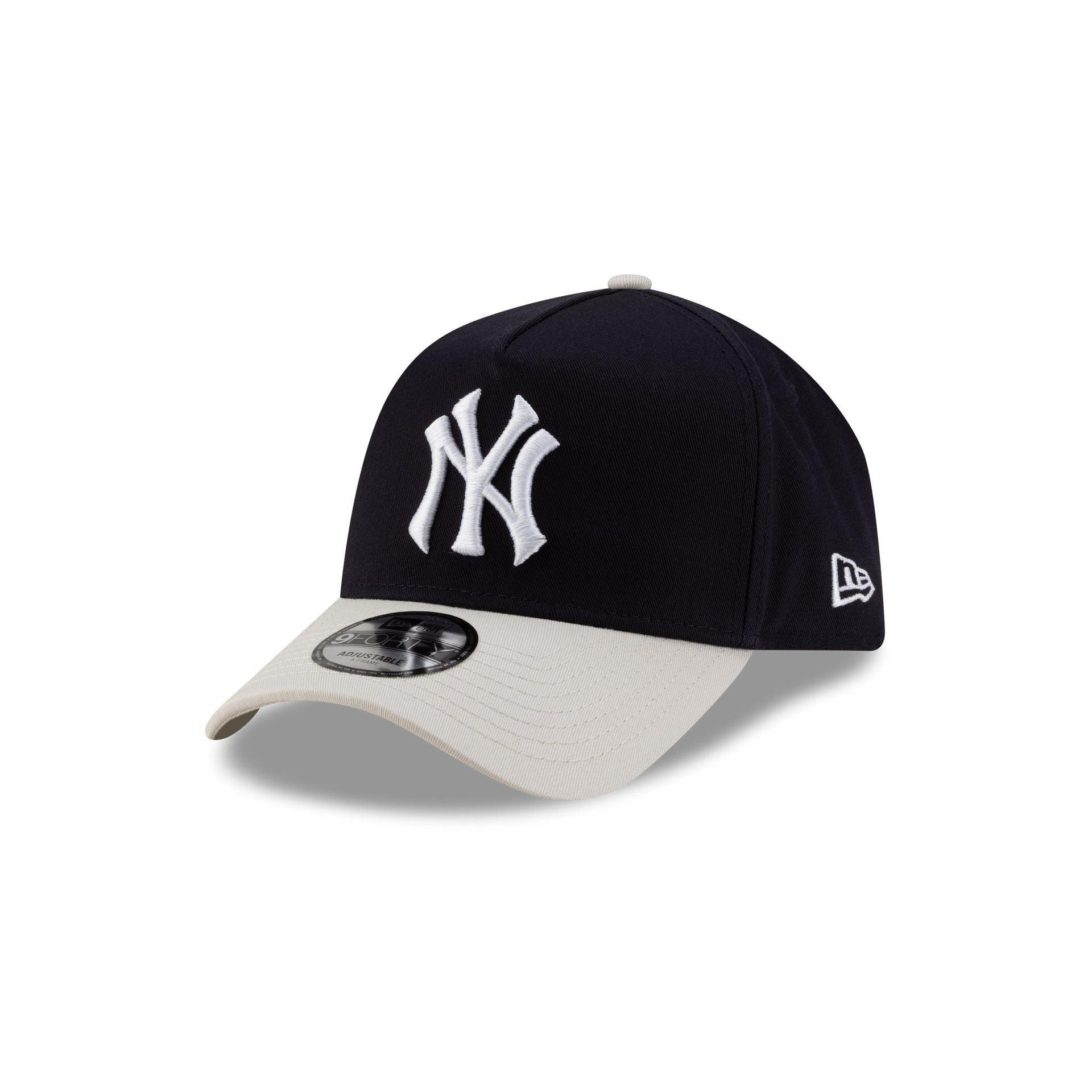 Siegelman Stable x New York Yankees Gray Visor 9FORTY A-Frame Snapback Hat Male Product Image