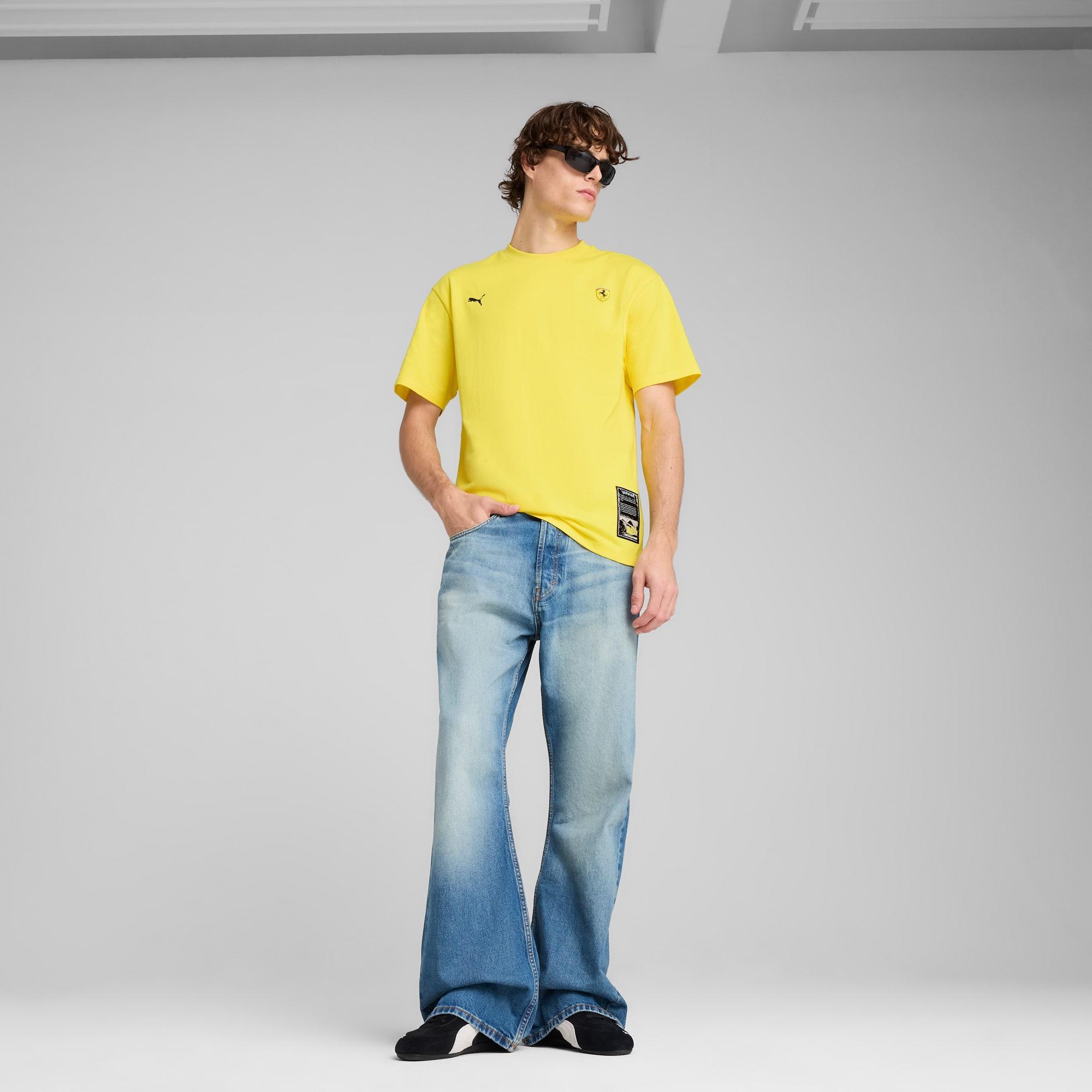 PUMA Scuderia Ferrari HP Race Color Splash Men's T-Shirt Product Image