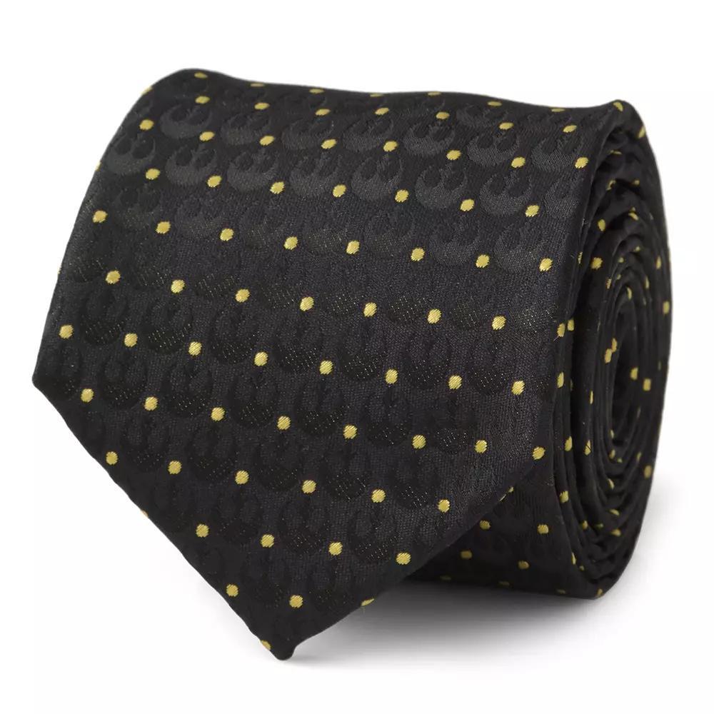 Men's Star Wars Tie, Lightsaber Black Product Image