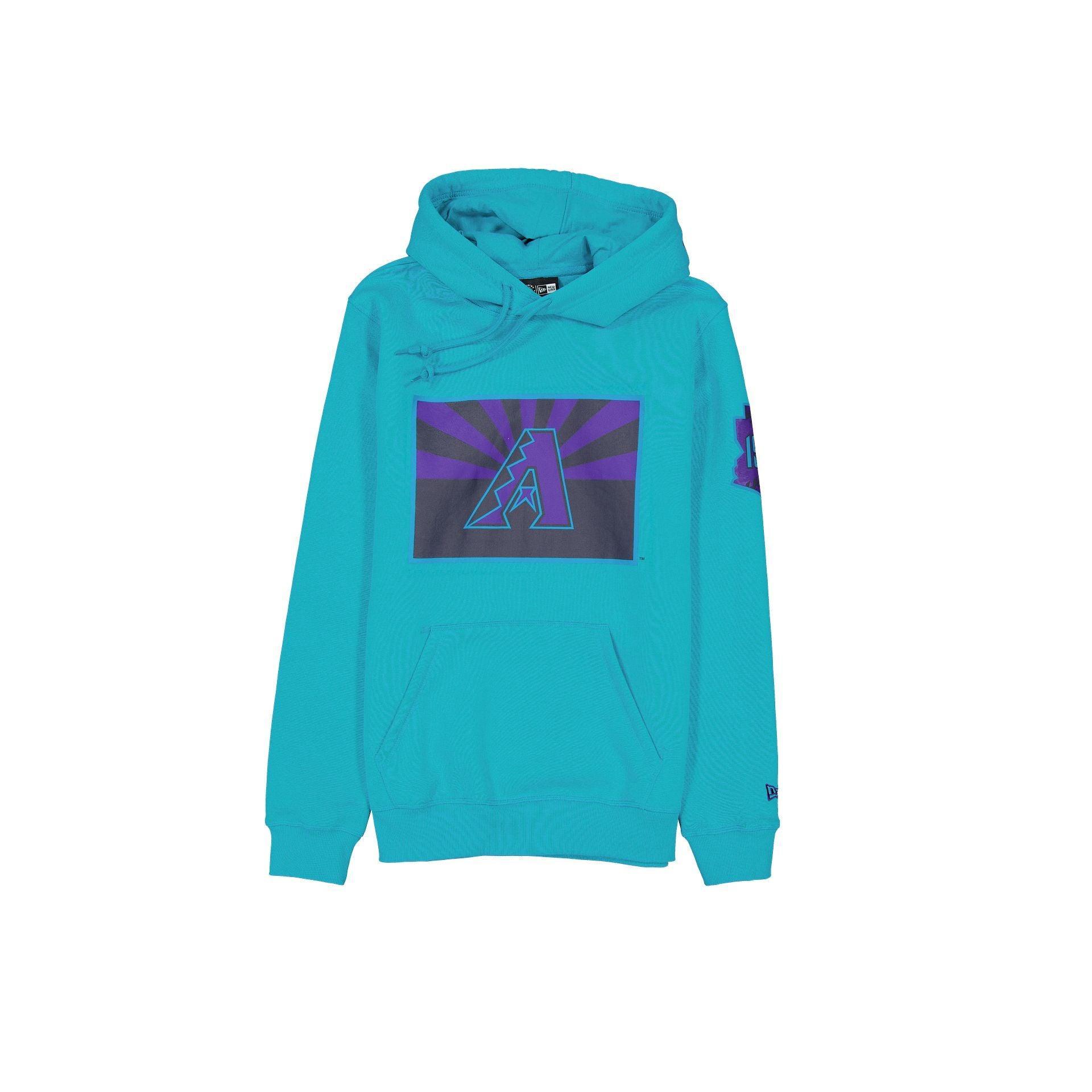 Arizona Diamondbacks City Connect Turquoise Hoodie Male Product Image