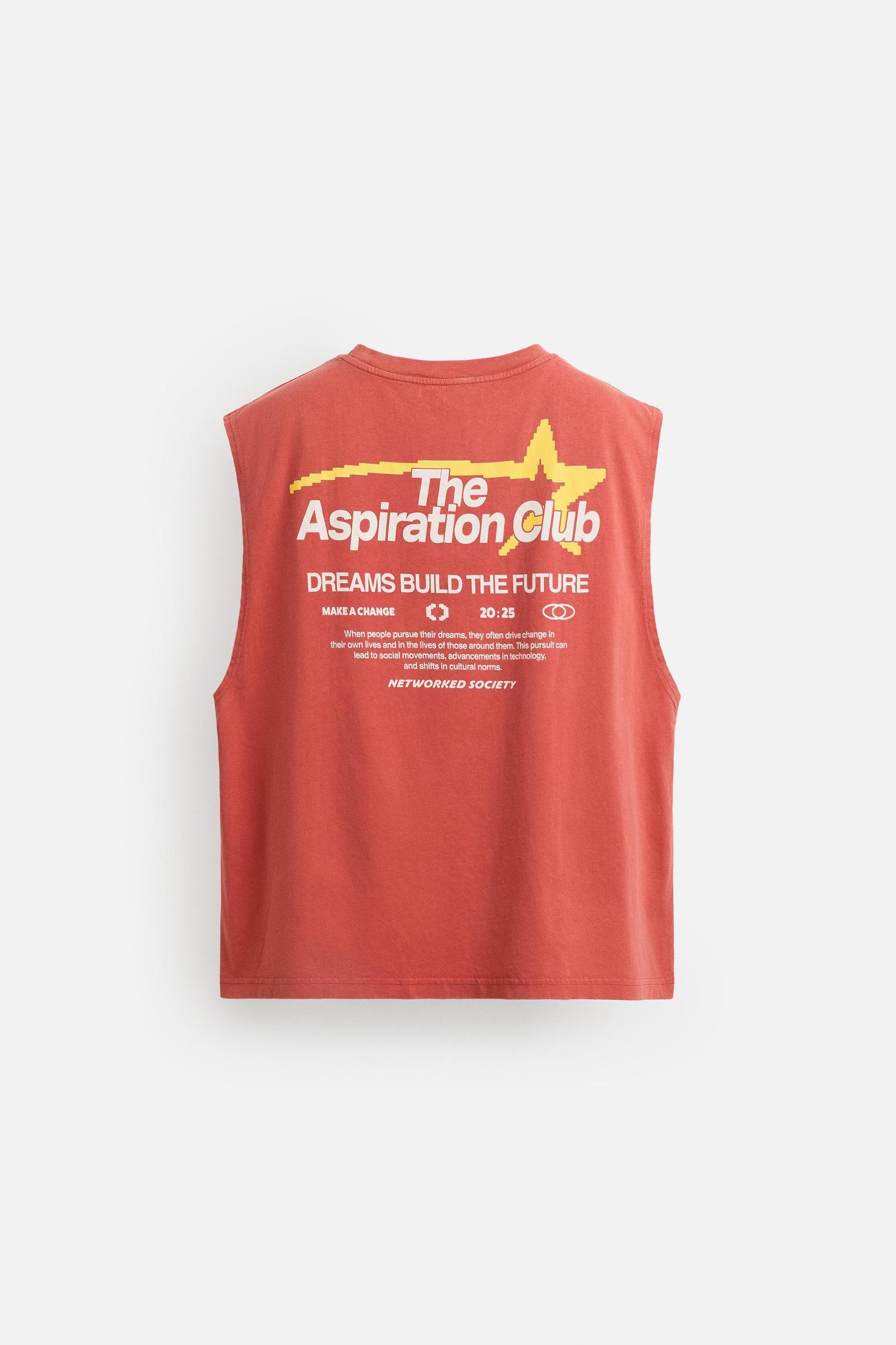 CONTRAST PRINT KNIT TANK TOP Product Image