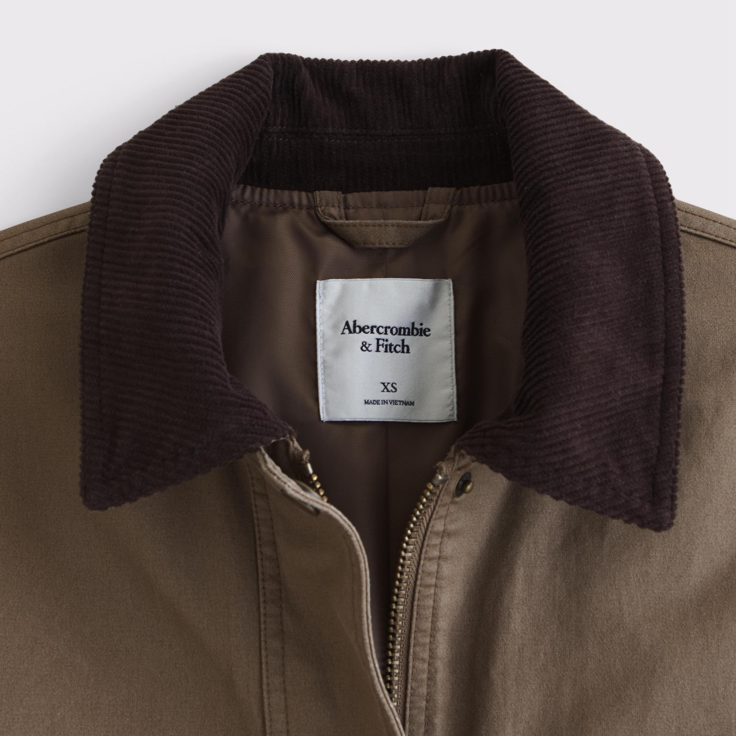 Mid-Length Waxed Barn Jacket Product Image