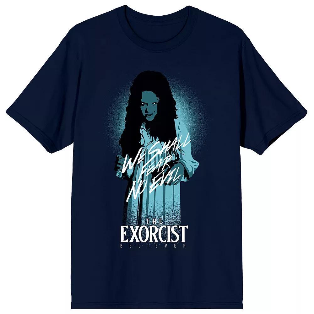 Men's The Exorcist Believer Regan Graphic Tee, Size: XXL, Blue Product Image