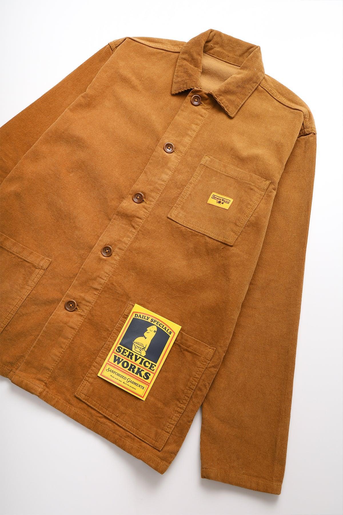 Service Works - Corduroy Chore Shirt - Pecan Product Image