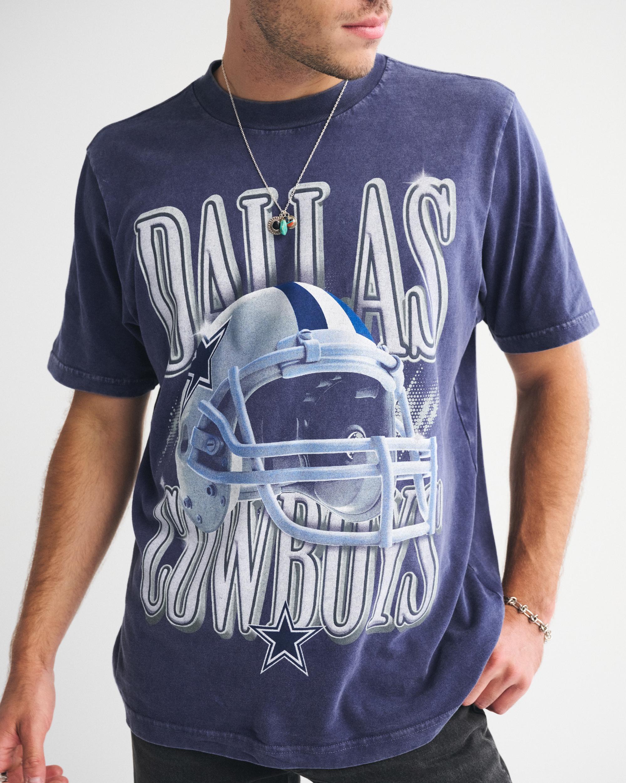 Dallas Cowboys Vintage-Inspired Graphic Tee Product Image