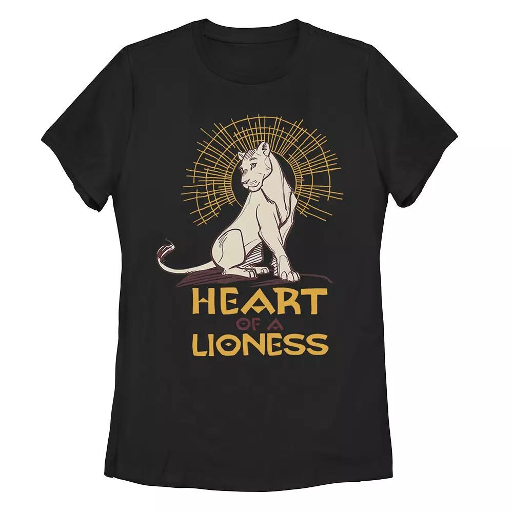 Disney's Lion King Heart Of A Lioness Men's Short-Sleeve Tee, Size: Medium, Black Product Image