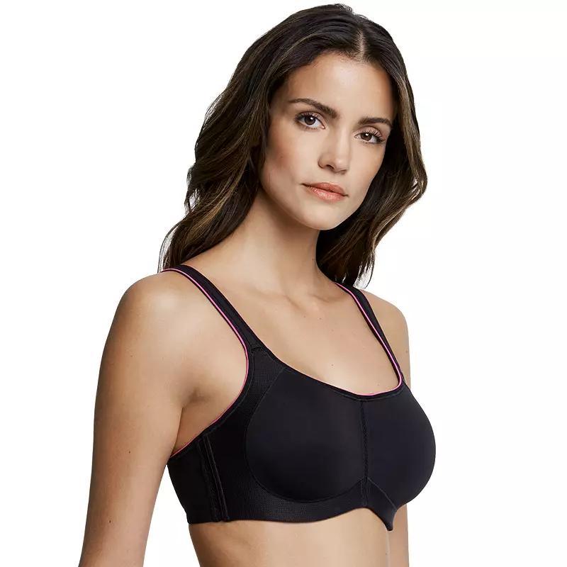 Dominique Bras: Zoe Pro Maximum Support Underwire Sports Bra 6100, Women's, Size: 36 Dd, Black Product Image