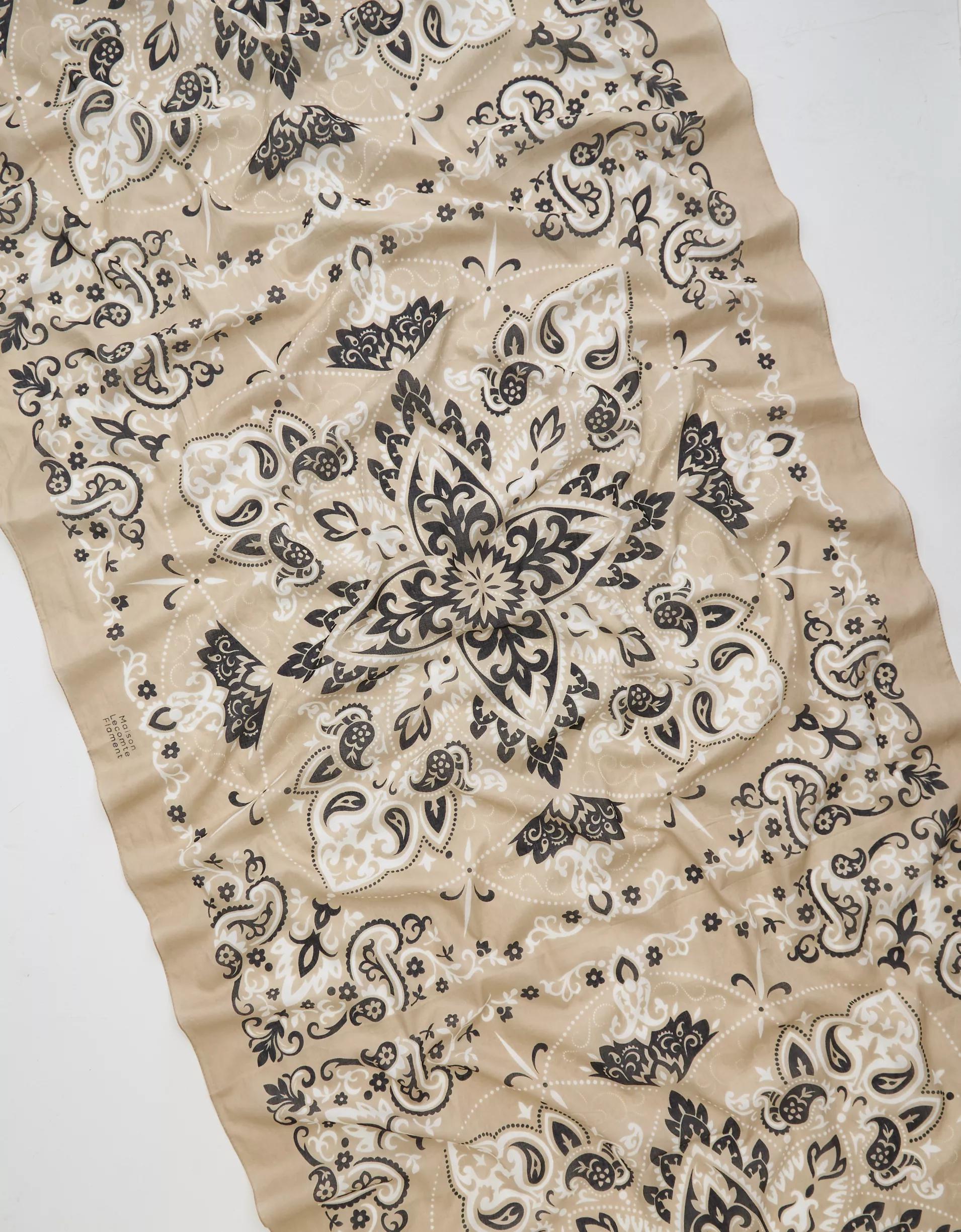 Maison Lecomte Flament Cotton Voile Scarf Product Image