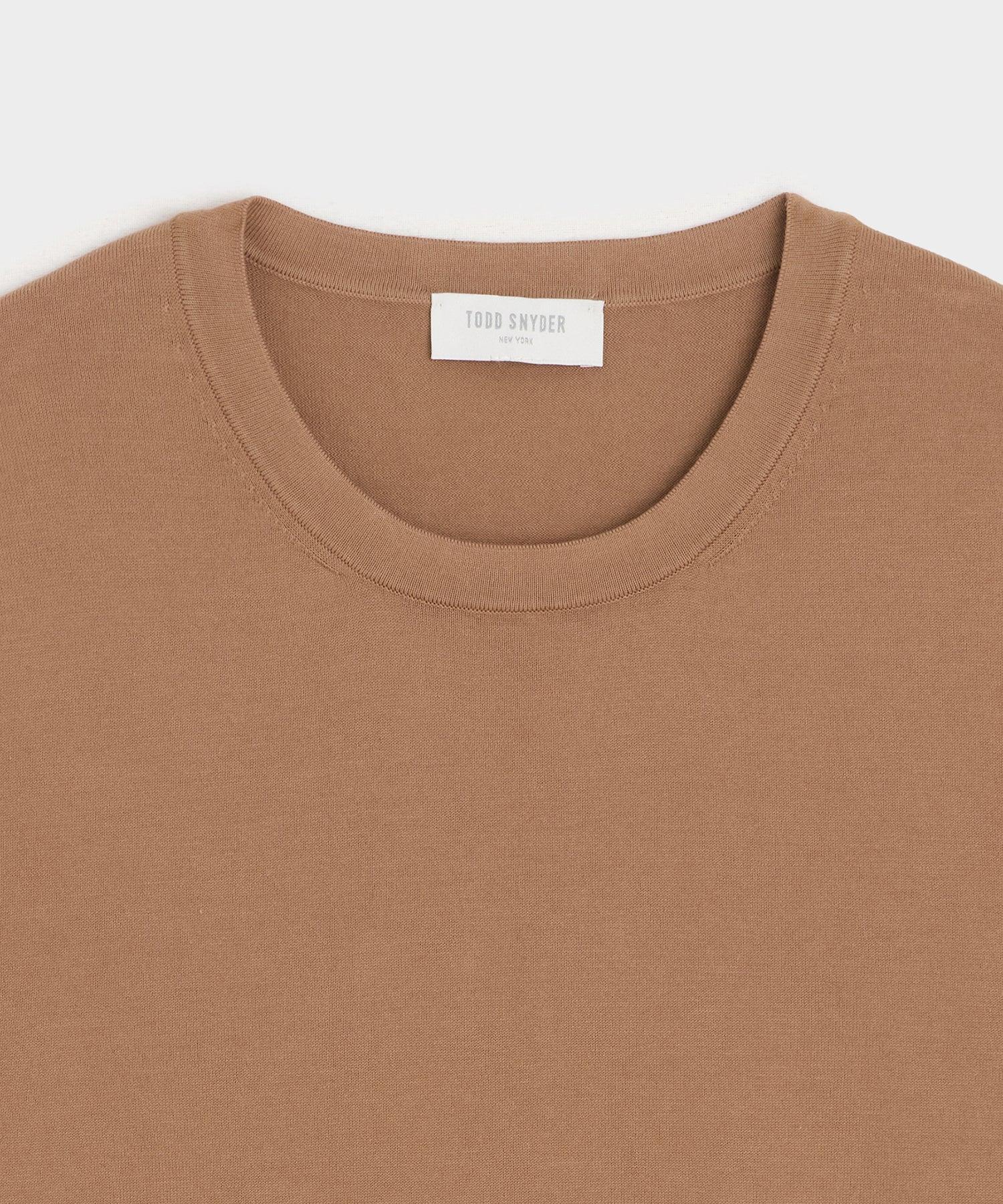 Italian Lightweight Sweater Tee Product Image
