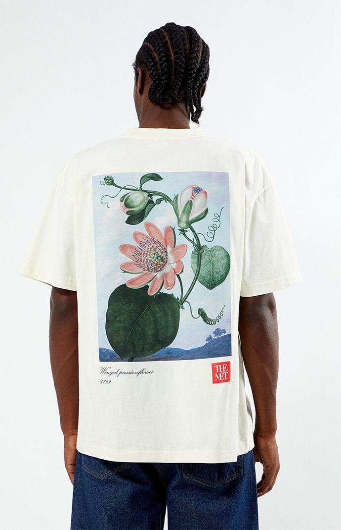 The Met Men's x PacSun Sydenham Teak Edwards Winged Passionflower T-Shirt Product Image