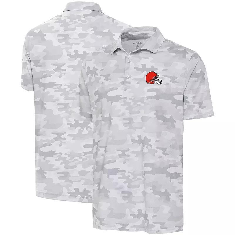 Men's Antigua White Los Angeles Rams Collide Polo, Size: XL Product Image