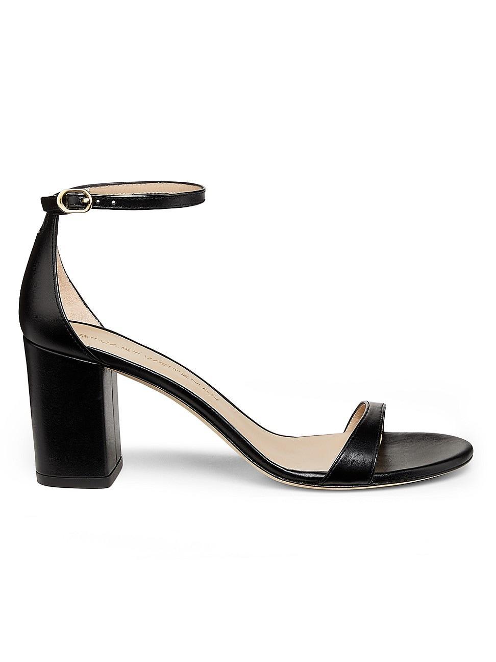 Stuart Weitzman Womens Nudist Block 75 Sandals Product Image