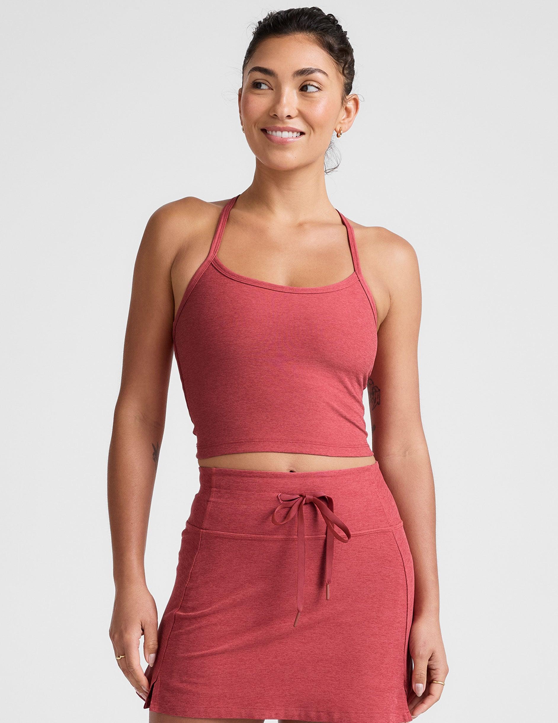 Spacedye Slim Racerback Cropped Tank Product Image