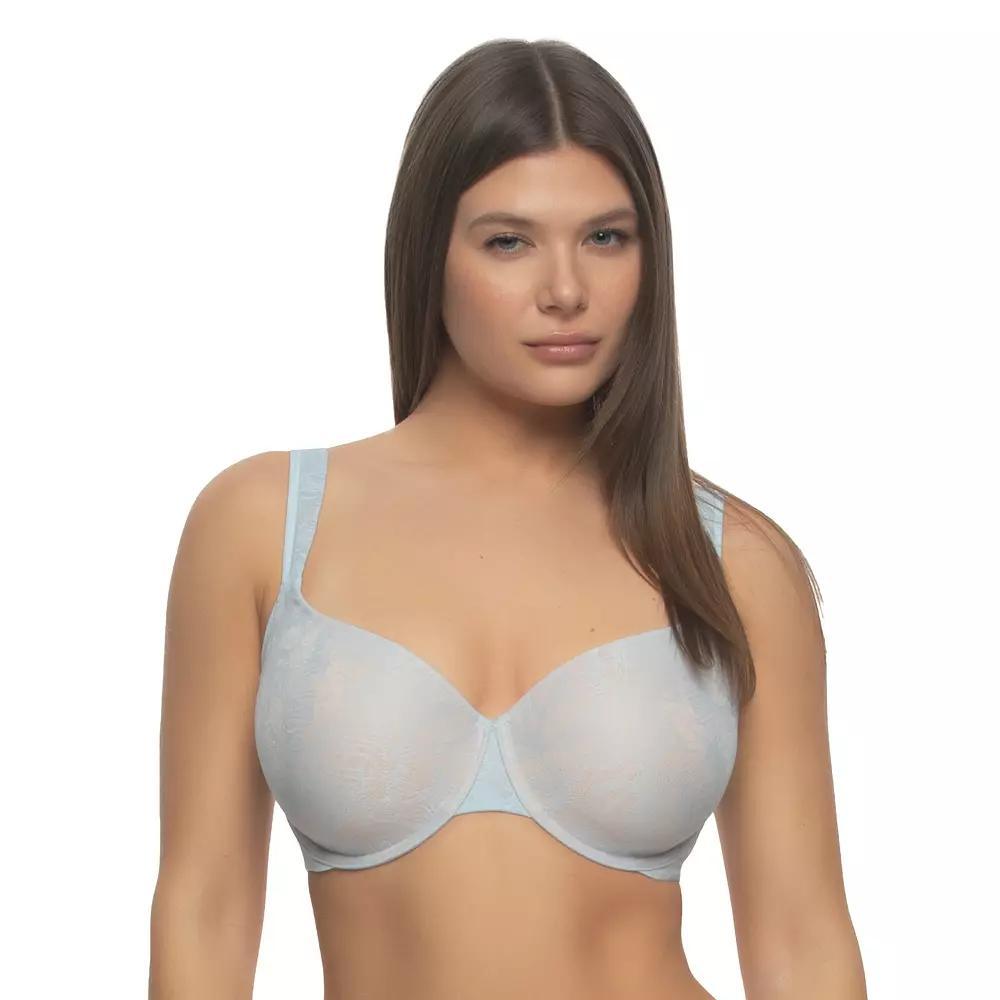 Plus Size Paramour by Felina Jessamine Contour Side Smooth Bra 135083, Women's, Size: 36 G, Skyway Product Image
