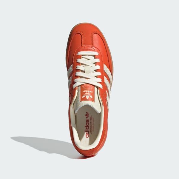 adidas Samba OG Shoes Collegiate Orange M 8.5 / W 9.5 Womens Product Image