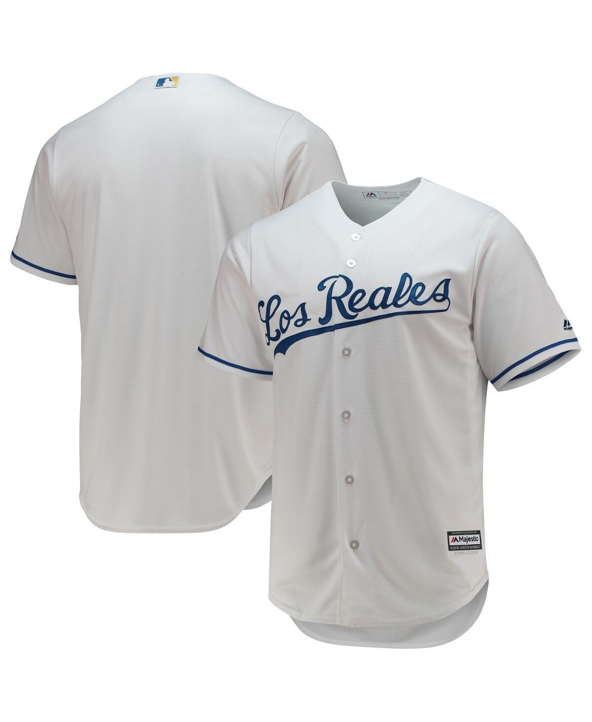 Men's Majestic White Kansas City Royals Team Official Jersey, Size: 2XL Product Image