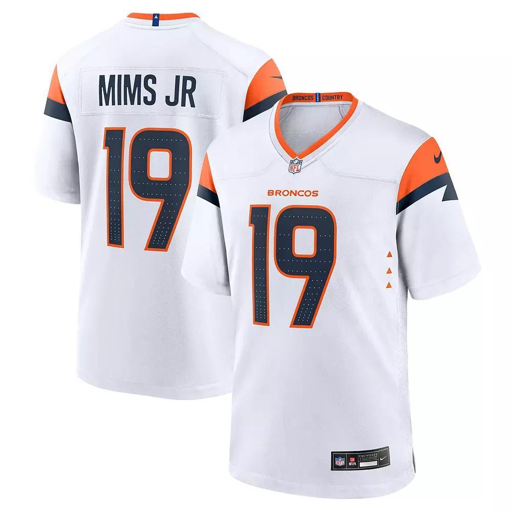 Mens Nike Marvin Mims Jr Denver Broncos Game Jersey Product Image
