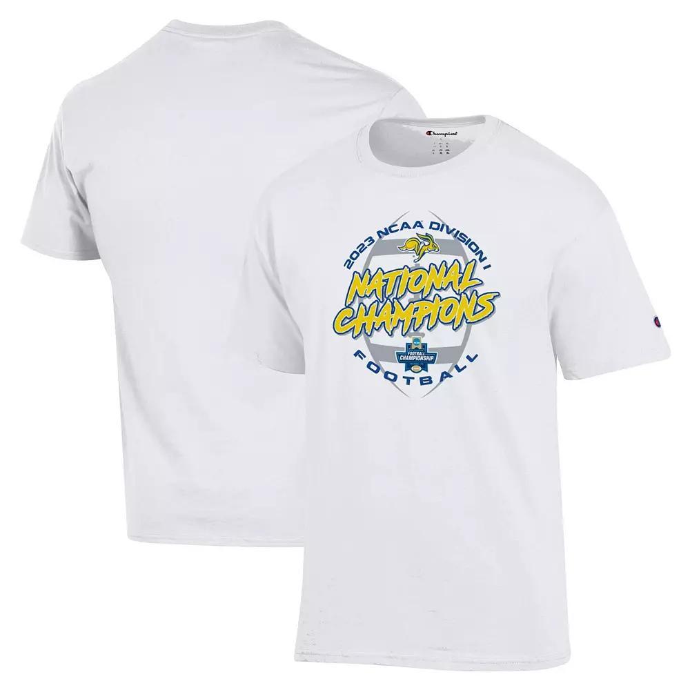 Mens Champion White South Dakota State Jackrabbits 2023 FCS Football National Champions Locker Room T-Shirt Product Image