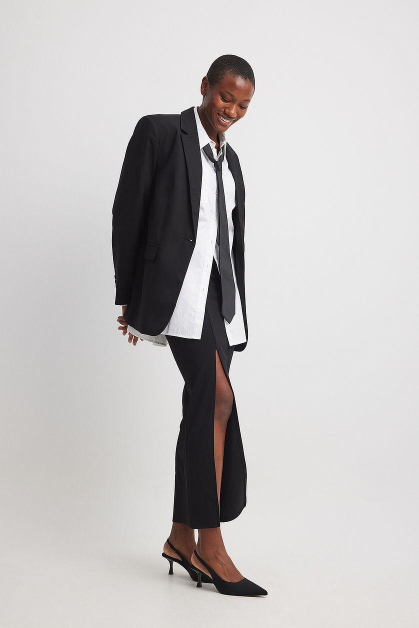 Slit Jersey Skirt Product Image