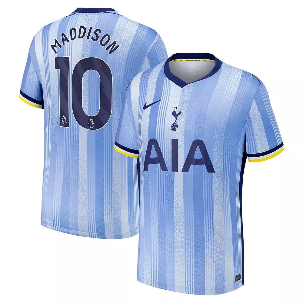 Men's Nike James Maddison Blue Tottenham Hotspur 2024/25 Away Replica Player Jersey, Size: 2XL, Tot Blue Product Image