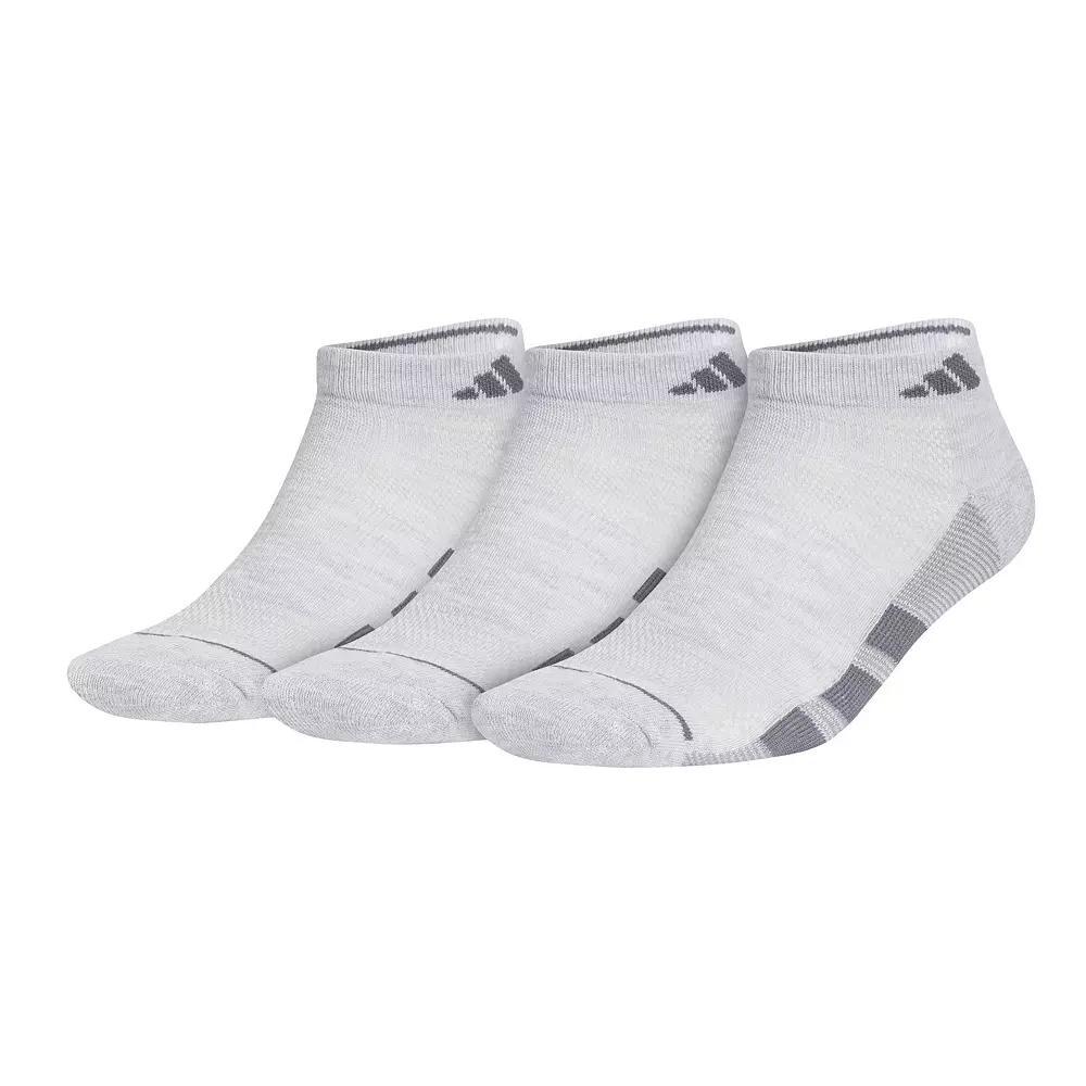 Men's adidas All Day Training 3-Pack Low Cut Socks, Size: 12-15, Cool Grey Onix Grey Product Image