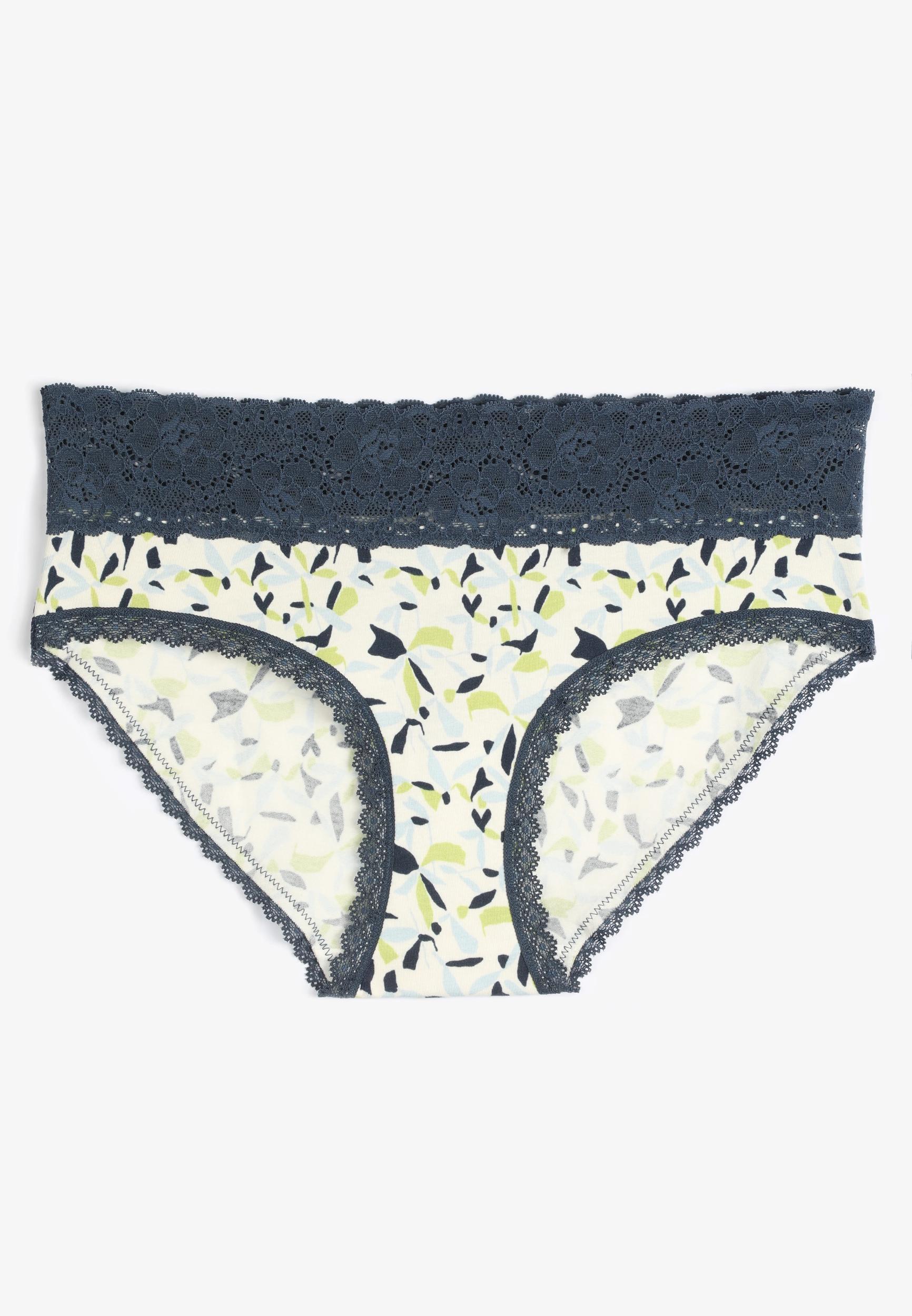 Maurices Womens Simply Comfy Cotton Printed Hipster Panty Product Image