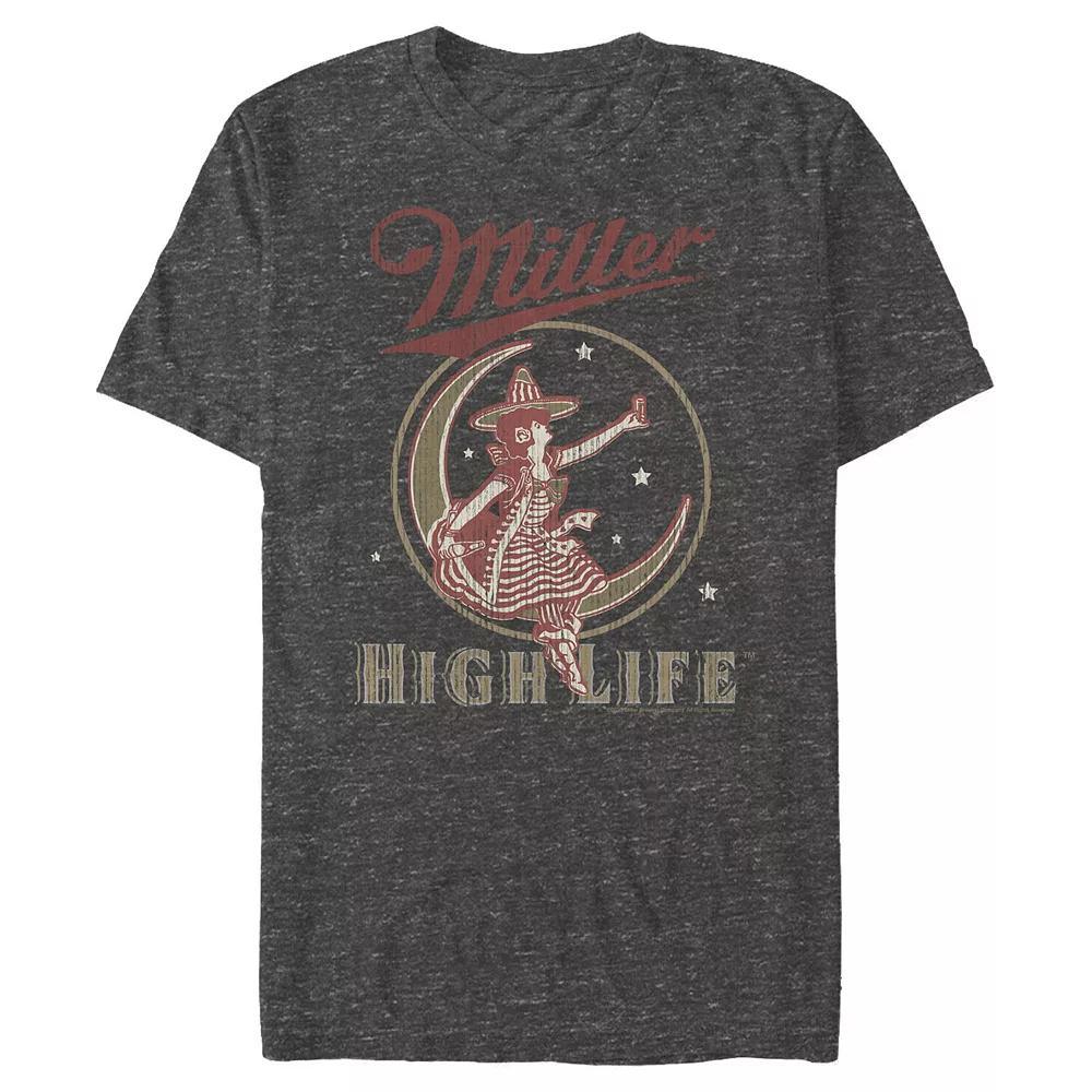 Men's Coors Light Miller Moon Graphic Tee, Size: XL, Black Product Image