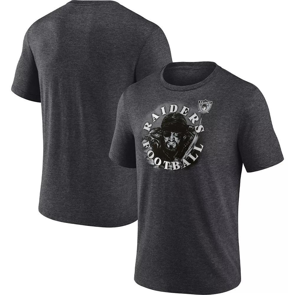 Men's Fanatics Branded Heathered Red Kansas City Chiefs Sporting Chance T-Shirt, Size: XL Product Image