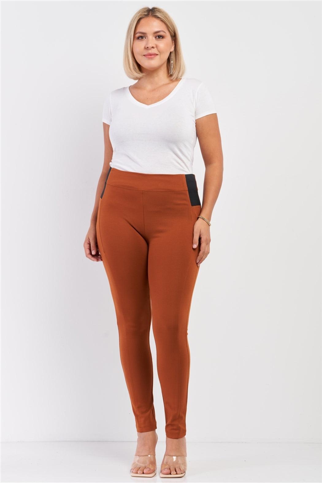 Plus Size Legging Slim Pants Product Image
