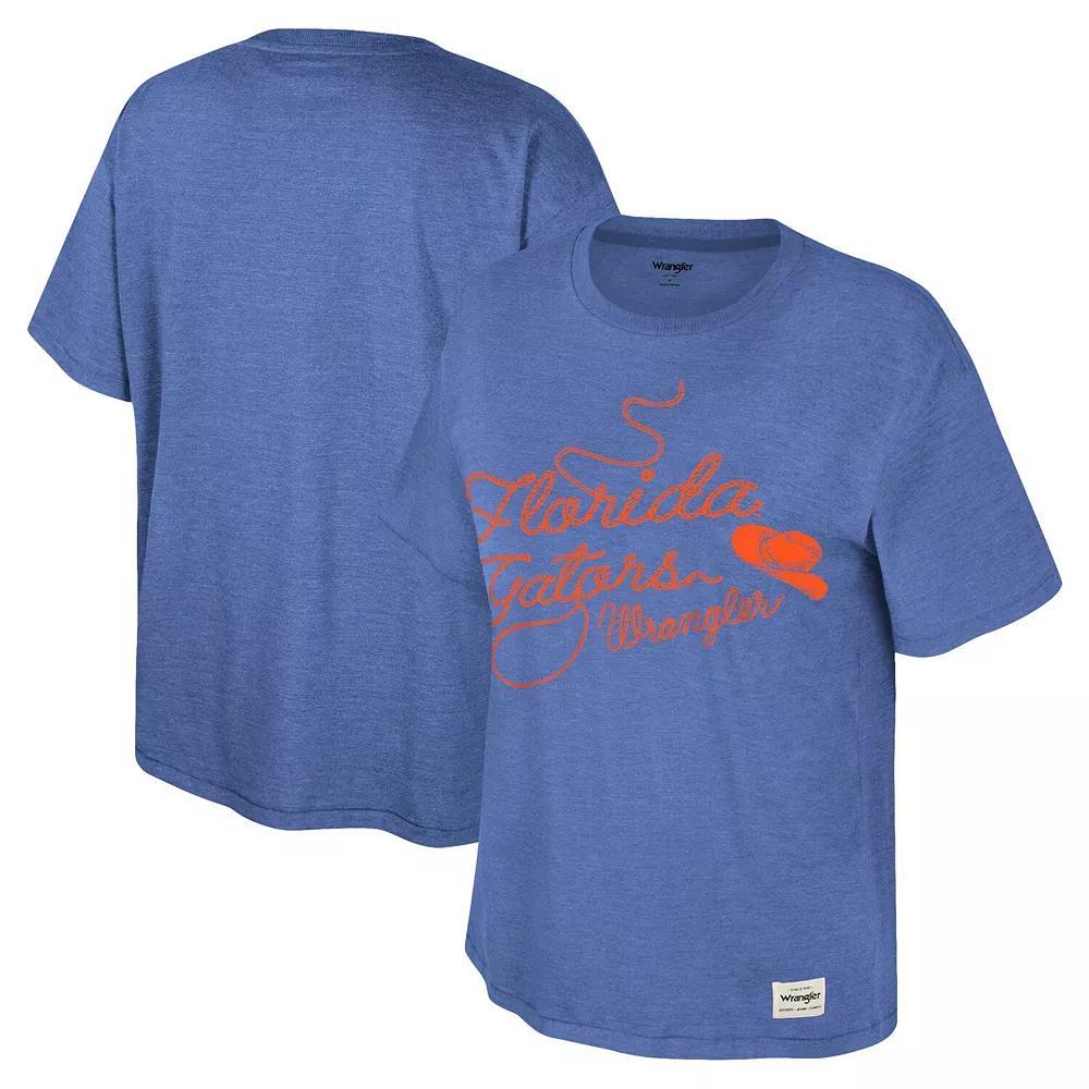 Women's Colosseum x Wrangler Royal Florida Gators Lasso Oversized T-Shirt, Size: Small, Blue Product Image
