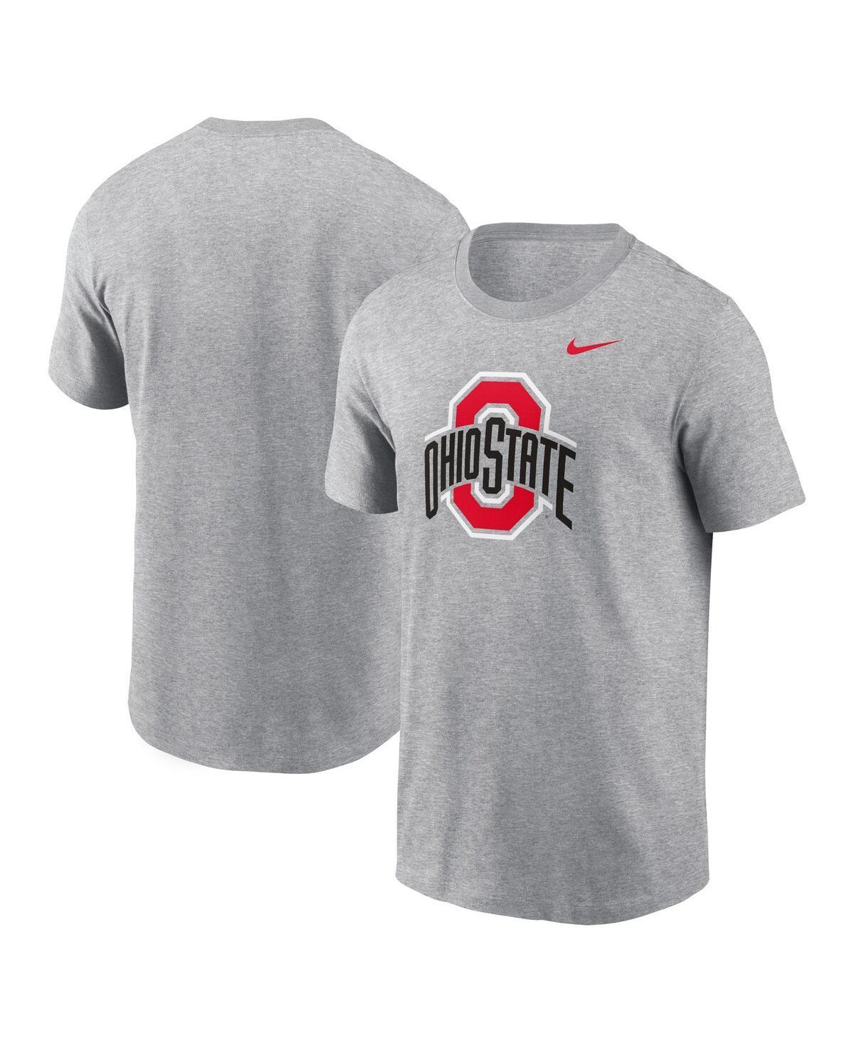 Men's Nike White Ohio State Buckeyes Primetime Evergreen Logo T-Shirt, Size: XL Product Image