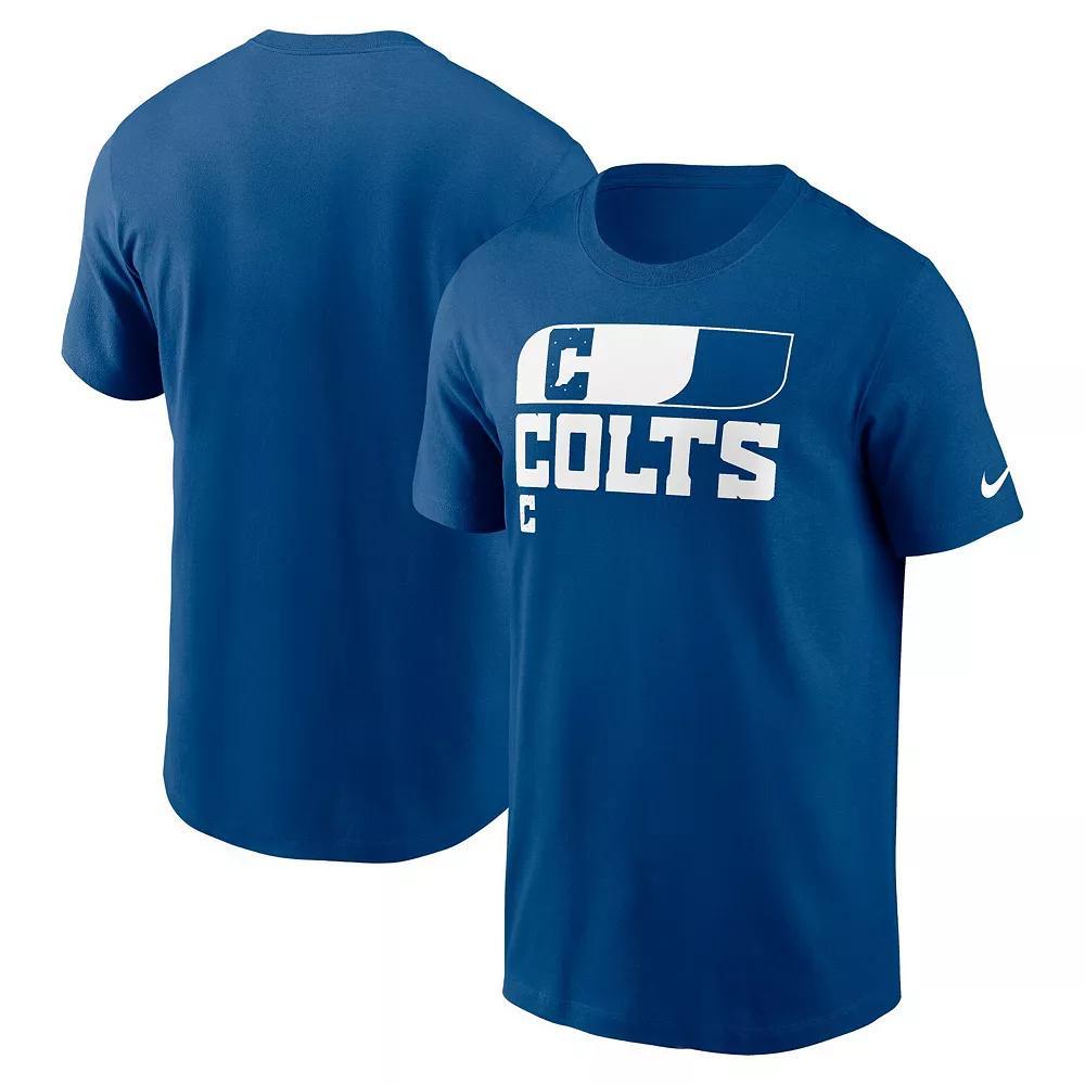 Men's Nike Royal Indianapolis Colts Air Essential T-Shirt, Size: Large, Blue Product Image