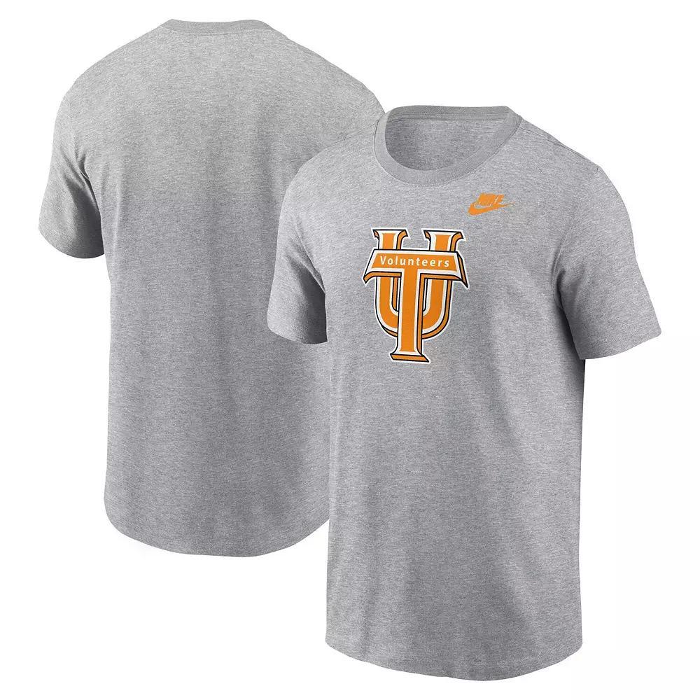 Men's Nike  Gray Tennessee Volunteers Vault Logo T-Shirt, Size: Small, Grey Product Image