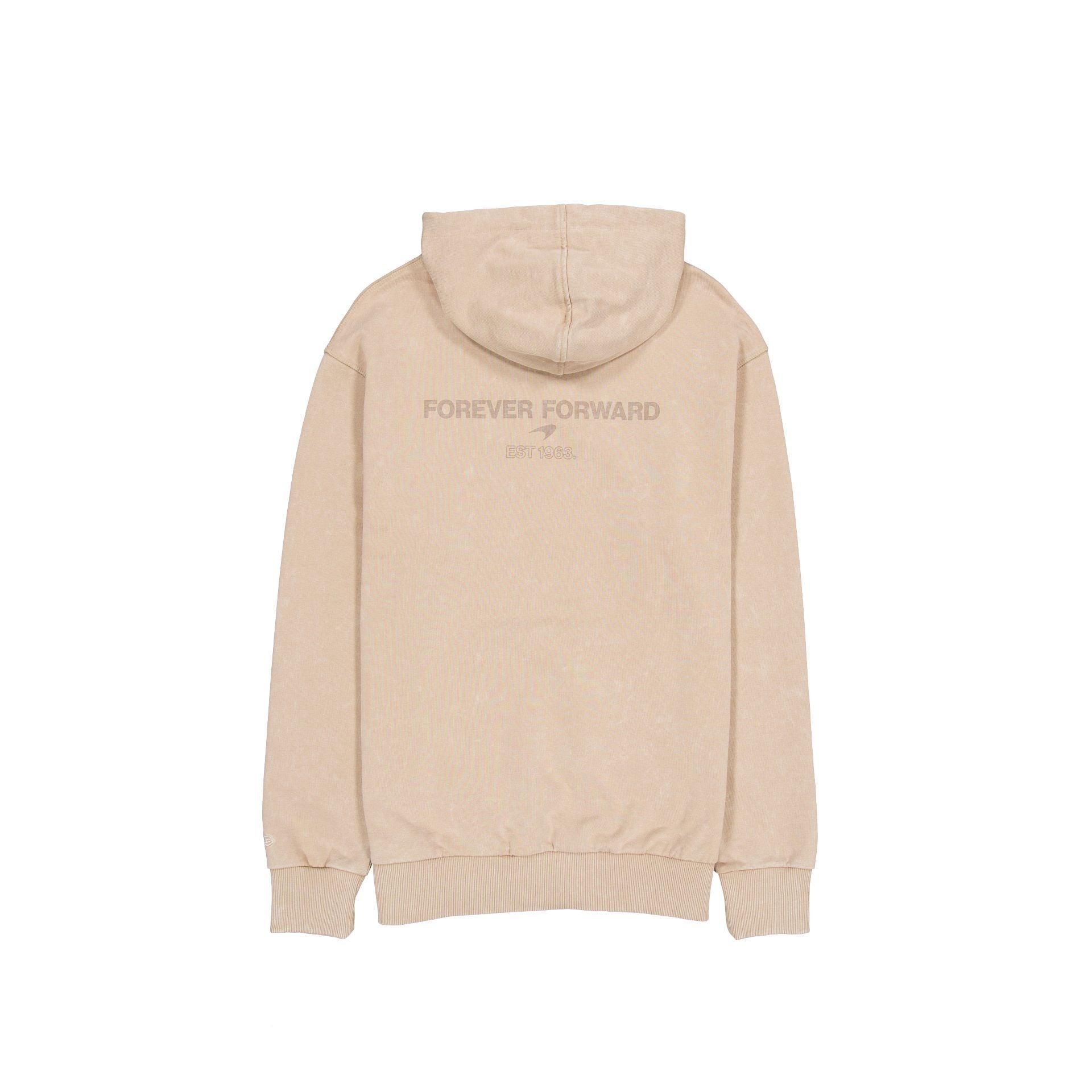 McLaren Formula 1 Team Washed Taupe Hoodie Male Product Image