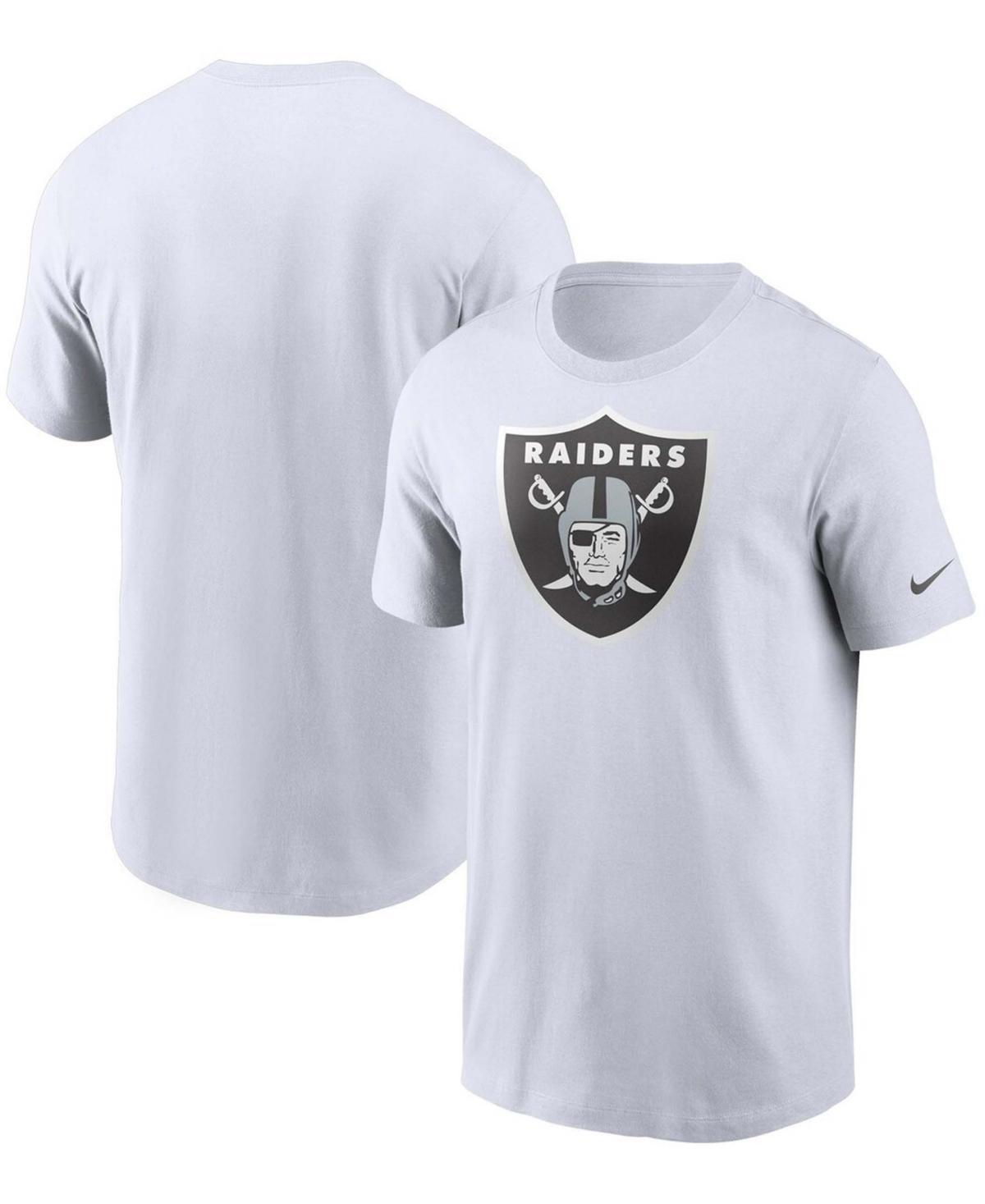 Men's Nike White Las Vegas Raiders Primary Logo T-Shirt, Size: 3XL, Lvr White Product Image