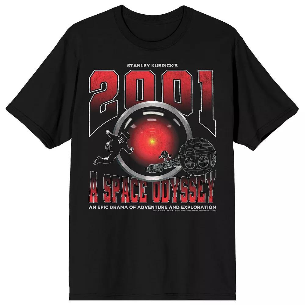 Men's 2001 A Space Odyssey Bootleg Graphic Tee, Size: XL, Black Product Image