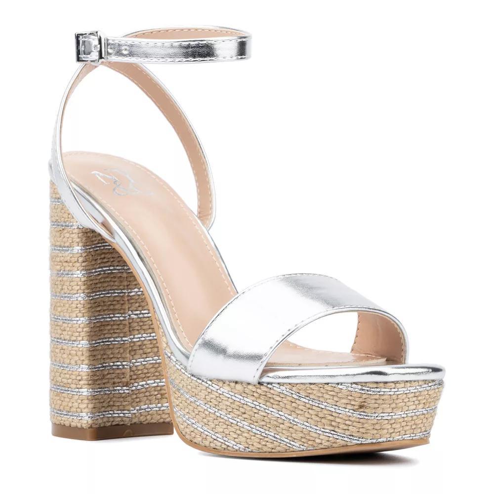 New York & Company Odalina Womens Block Heel Dress Sandals Product Image