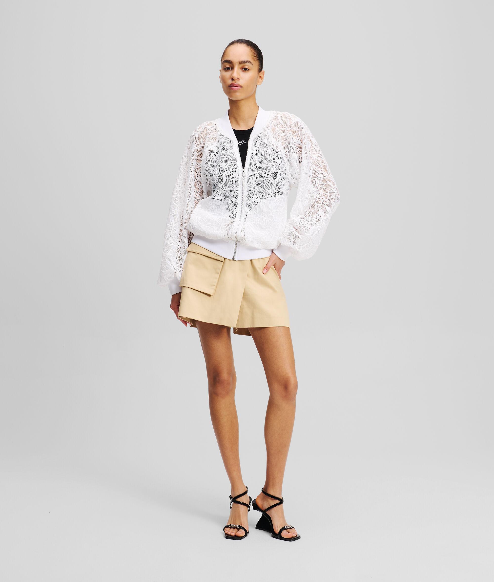 ORCHID EMBROIDERY BOMBER JACKET Product Image