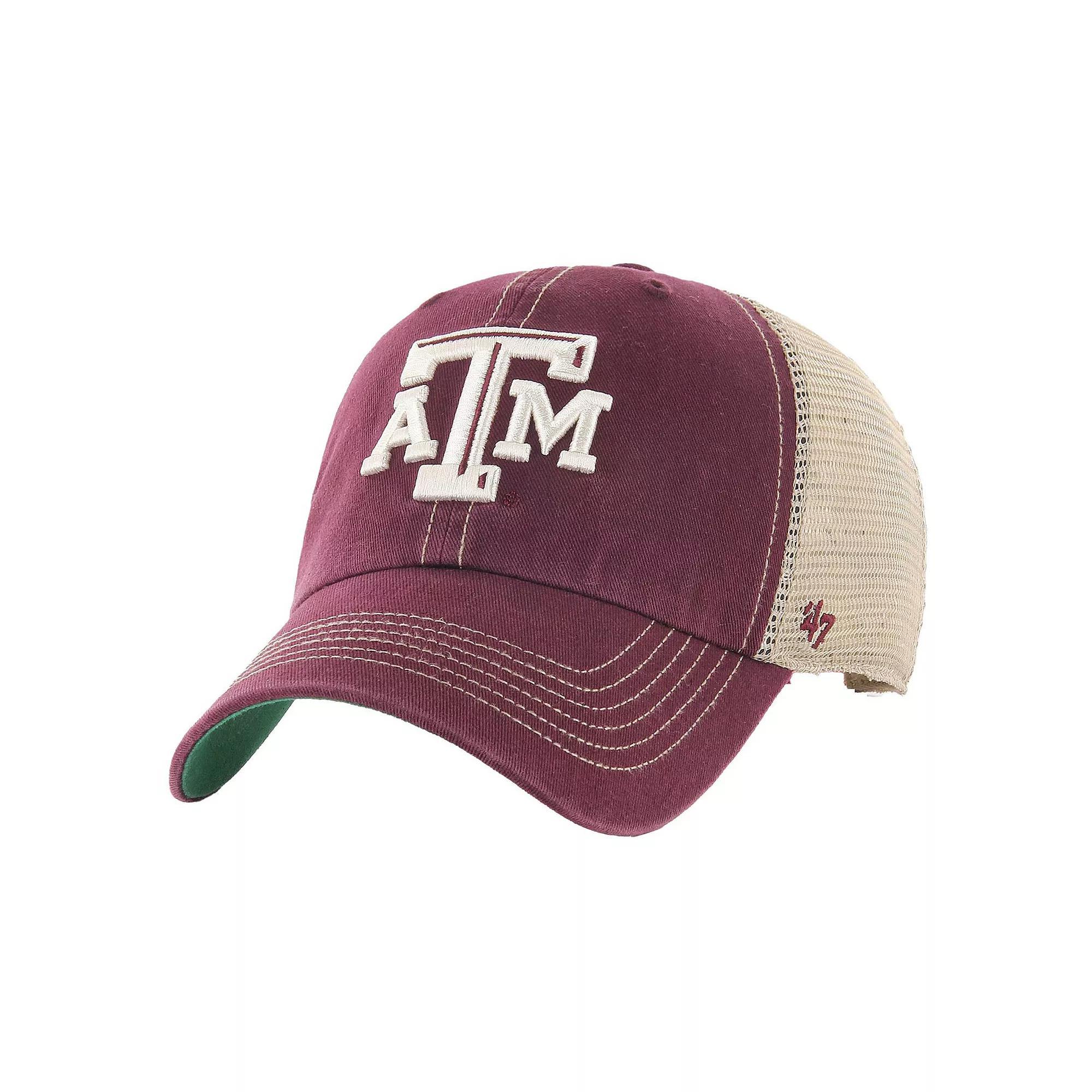 Mens 47 Maroon Texas A&M Aggies Trawler Clean Up Adjustable Hat Product Image