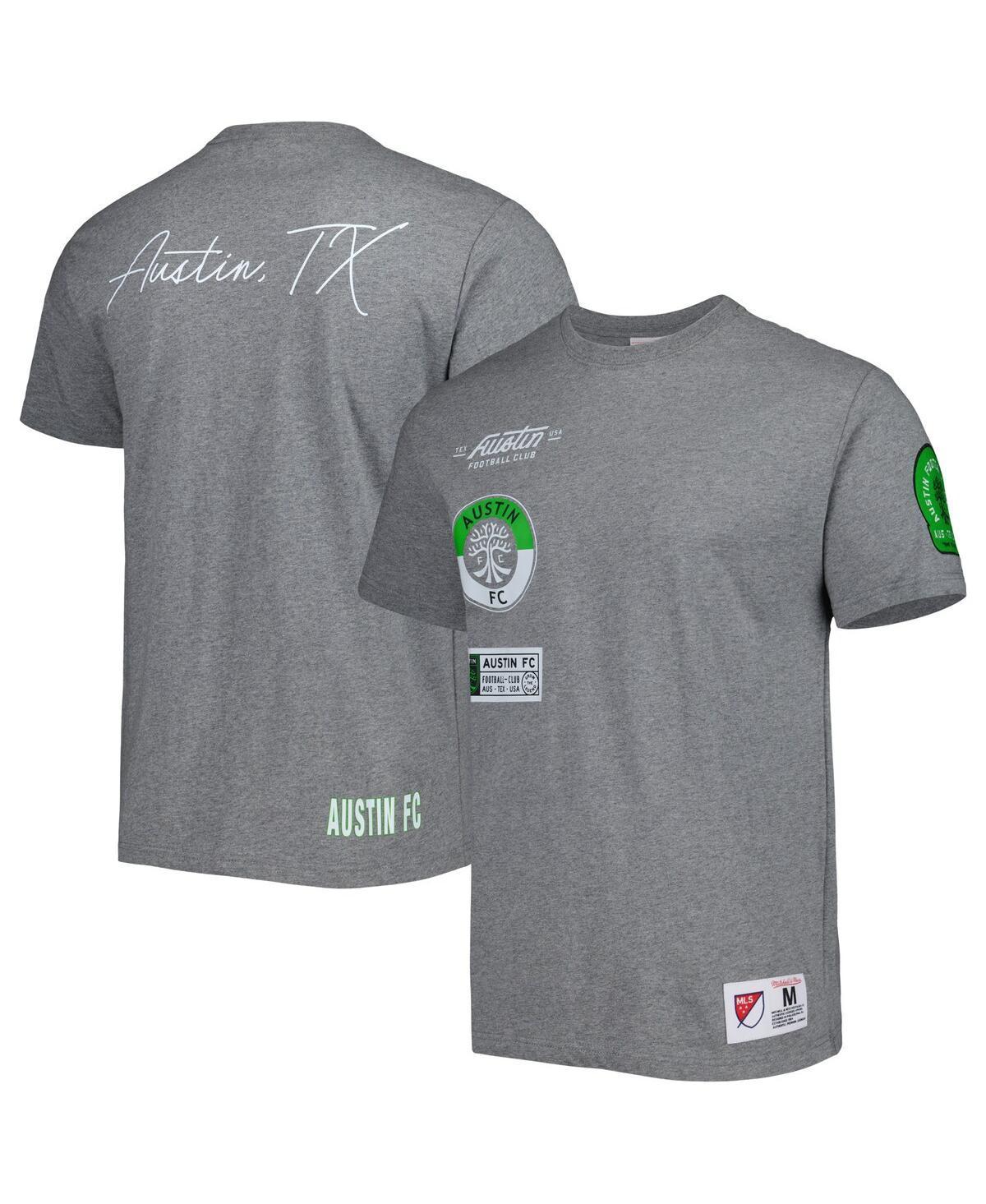 Men Mitchell & Ness Gray Austin FC City Tee, Men's, Size: XL, Afc Grey Product Image
