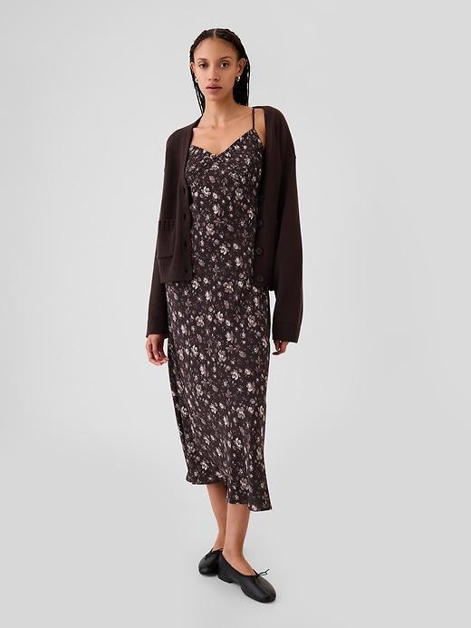 Pintuck Midi Dress Product Image