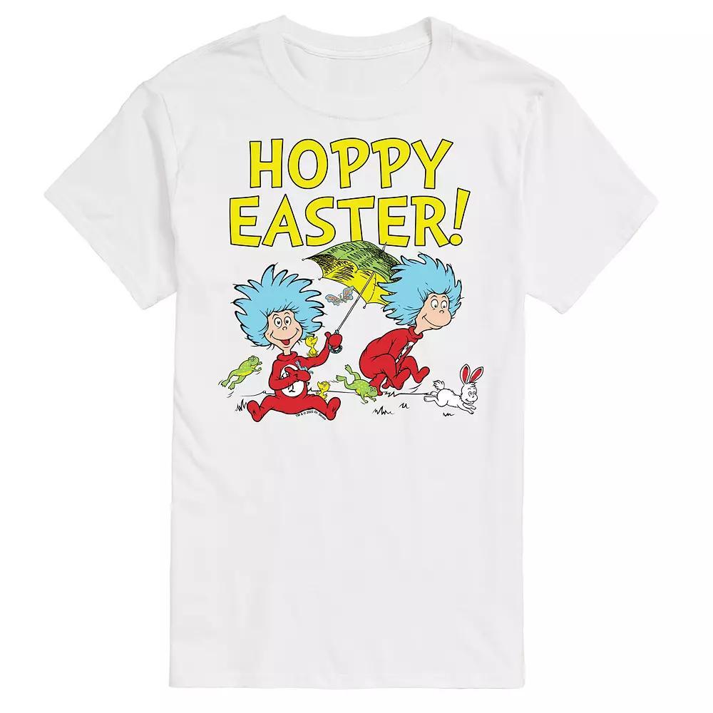 Big & Tall Dr Seuss Hoppy Easter Tee, Mens Product Image