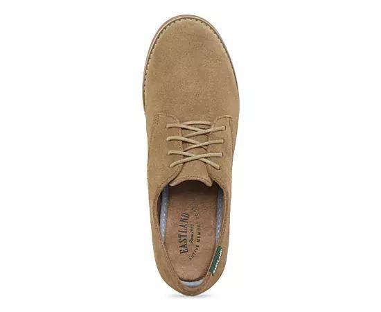 Eastland Bucksport Womens Suede Oxford Shoes Dark Green Product Image